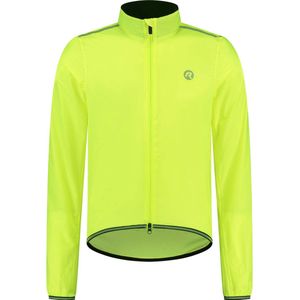 Rogelli Essential Regenjas - Fietsregenjack - Heren - Fluor-Geel - Maat XL