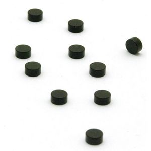 Trendform - Magneten - Set van 10 - Steely Zwart - Rond