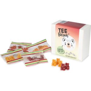 Geschenkdoos ""Tea Bears""- Theeberen - Cadeau - Als snoepje eten of als thee drinken - thee pakket - thee cadeaupakket