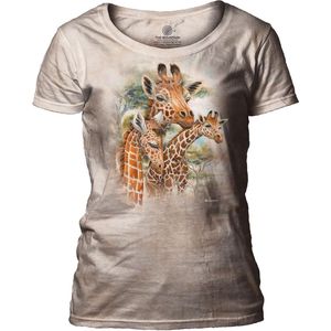 Ladies T-shirt Giraffes XL