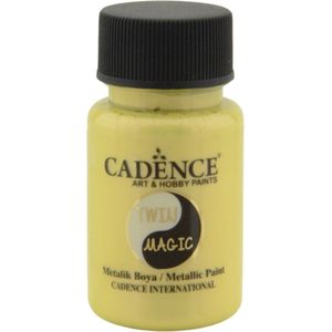 Metallic Verf - Magic Yellow - Cadence Twin Magic - 50 ml