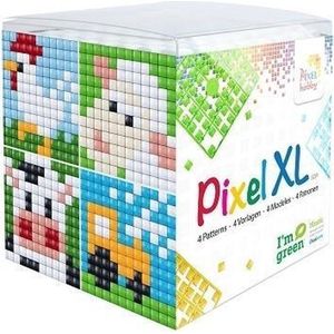 Pixel XL kubus set Boerderijdieren 24110