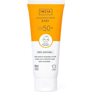 Incia - Natuurlijke Zonnebrandcrème voor Baby & Kind - SPF 50