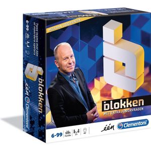 Clementoni - Blokken TV Show: Ben Je Een Goede Quizzer? - Bordspel