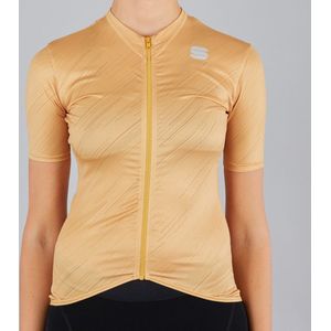 Sportful Fietsshirt korte mouwen Dames Goud  - FLARE W JERSEY GOLD - XL