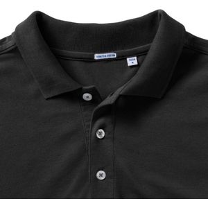 Russell Heren Rekken Korte Mouw Poloshirt (Zwart)