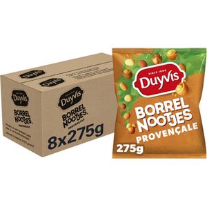 Duyvis Borrelnootjes Provencale - 8 x 275 gram