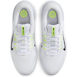 Nike Heren Free Golfschoen White/Black/Platinum - Maat : UK 8.5 / EU 43