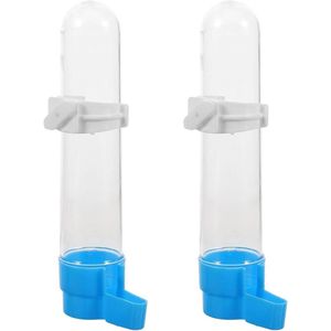Automatische hangende vogelwaterfles voor papegaaien en parkieten - Vogelwaterdispenser voor vogelbad en vogelkooi