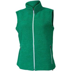 Ivanhoe dames wollen vest Beata Parakeet - Groen