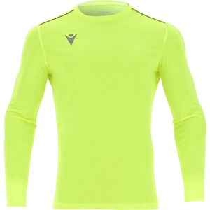 Macron Rigel Hero Voetbalshirt Lange Mouw Heren - Fluogeel | Maat: 3XL