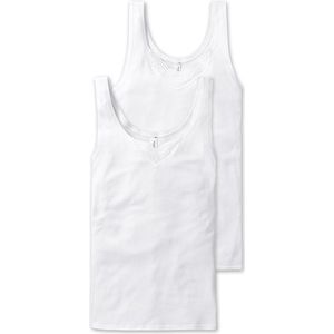 Schiesser Cotton Essentials 2PACK Tanktop Dames Onderhemd - Maat 50