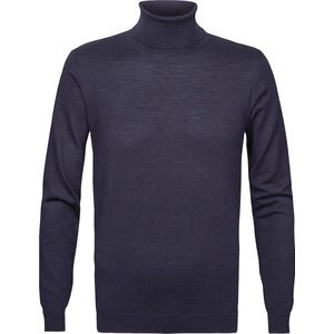 Profuomo - Coltrui Merinowol Donkerblauw - Heren - Maat XXL - Modern-fit