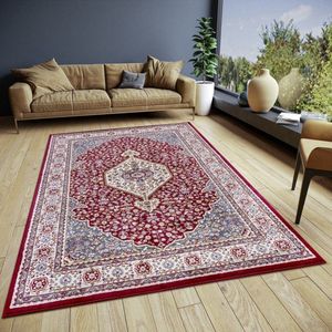 Flycarpets Klassiek Vloerkleed - Mochi - Rood / Multi - 57x90 cm