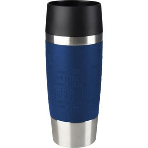 Tefal Travel Mug Thermosfles - 360 ml - RVS/Donkerblauw