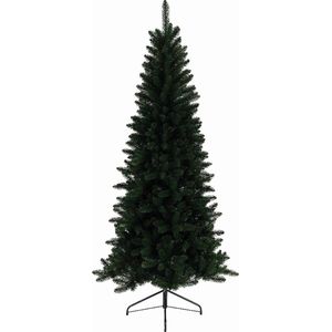 Everlands Lodge Slim Pine kunstkerstboom 120cm - smalle kerstboom - zonder verlichting GROEN