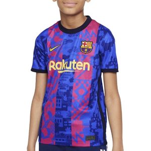 Nike F.C. Barcelona Dri-FIT Stadium 3R Sportshirt Kids - Maat 128