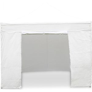 Oviala - Ritsbare muur voor professionele vouwtent 40mm 4,5m wit