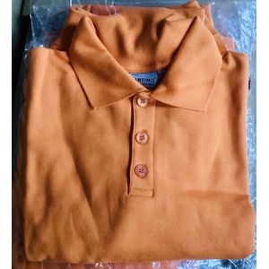 Polo Sweater, Santino Robin, kleur Oranje, maat M