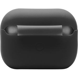 Mobigear Hoesje geschikt voor Apple AirPods Pro 2 Hoesje Flexibel Siliconen | Mobigear Lanyard - Zwart