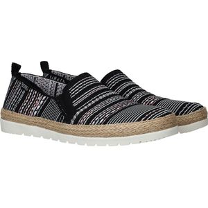 Skechers Bobs Flexpadrille 3.0 Island Muse - Dames - Zwart - Maat 38