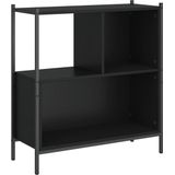 vidaXL-Boekenkast-72x28x77,5-cm-bewerkt-hout-zwart