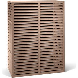 Evolar Airco Omkasting Buitenunit - Ombouw Warmtepomp - Onderhoudsvrij - WPC - 120 x 160 x 65 cm - EVO-COVER-WPCTT