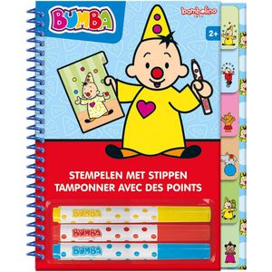 Bumba stempelen met stippen boek - peuter kleuter - Studio 100 Bambolino Toys