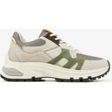 VIA VAI Liz Finley Sneakers - Beige Groen - Maat 41