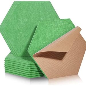 Geluidsisolatie Zelfklevend - Geluidsisolatieplaten - Studioschuim - Groen