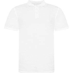 Herenpolo '100' met korte mouwen White - XL