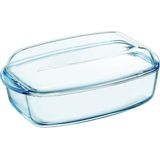 Schaal Rechthoek met Deksel, 4,5 liter - Pyrex |Essentials