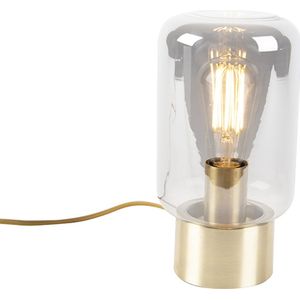 QAZQA bliss_cute - Design Tafellamp - 1 lichts - H 260 mm - Goud/messing - Woonkamer | Slaapkamer | Keuken
