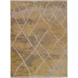 Vloerkleed Brinker Carpets Rabat Gold - maat 170 x 230 cm