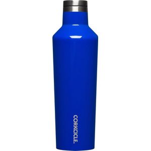 Corkcicle Canteen - Gloss Cobalt 475ml 16oz Roestvrijstaal Thermosfles 3wandig