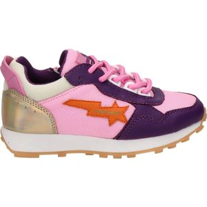 Vingino Rosetta sneakers roze Leer - Dames - Maat 36