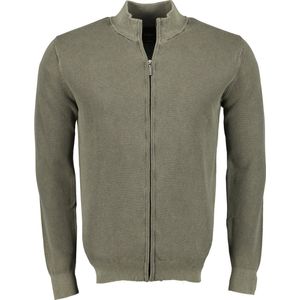 Jac Hensen Vest - Modern Fit - Groen - 5XL Grote Maten