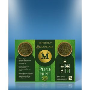 Pepermuntthee 25 gram - Gedroogde pepermunt - Muntthee - Mint - Marokkaanse munt – Minerala Botanicals