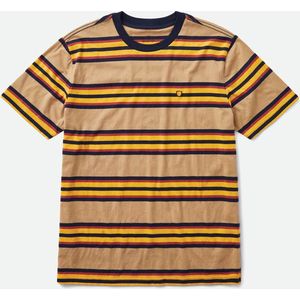 Brixton HILT SHIELD KNIT Heren T-shirt - Maat S