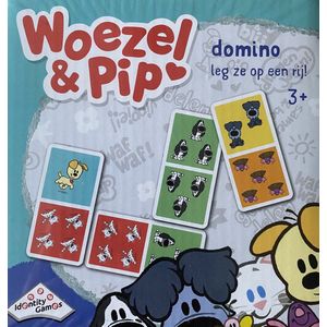 Woezel en Pip Domino Kaartspel - 3+