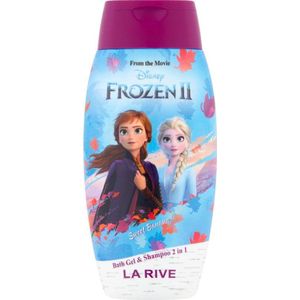 La Rive Disney Frozen Shampoo en Badgel Kids - 250 ml - Kindershampoo Sweet Banana geur - Speciaal voor Prinsessen