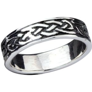 Zilveren ring keltische knoop (1312.53)