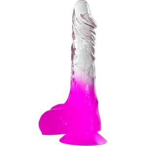 Jelly Dildo Fade Out - Paars