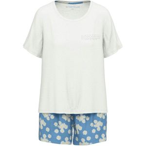 Tom Tailor Pyjama korte broek - 615 - maat 42 (42) - Dames Volwassenen - Katoen/elastaan- 60234-6061-615-42