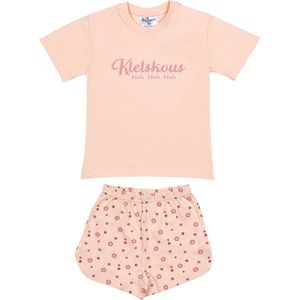 Fun2Wear - Shortama Kletskous - Roze - Maat 104 -