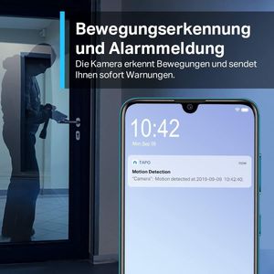 Beveiligingscamera 3 MP TP-Link C110 Wi-Fi-camera voor binnen met nachtzicht en privacymodus