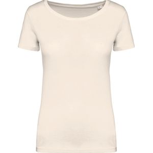 Native Spirit Ecologisch dames-T-shirt NS324 - Ivory - S