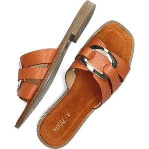 Notre-V 22718 Slippers - Dames - Oranje - Maat 41