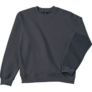 Workwear Sweater 'Hero Pro' B&C Collectie maat M Grijs