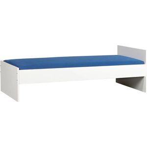 Bedframe 90X220 cm - Wit - Effen